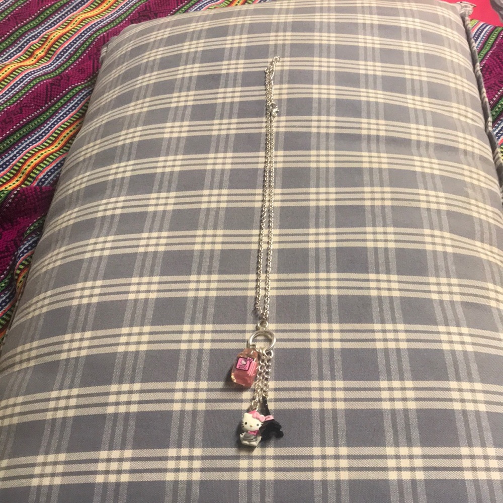 Hello Kitty Paris theme necklace